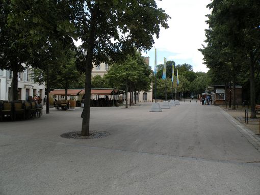  accès au parc de la Pépinière